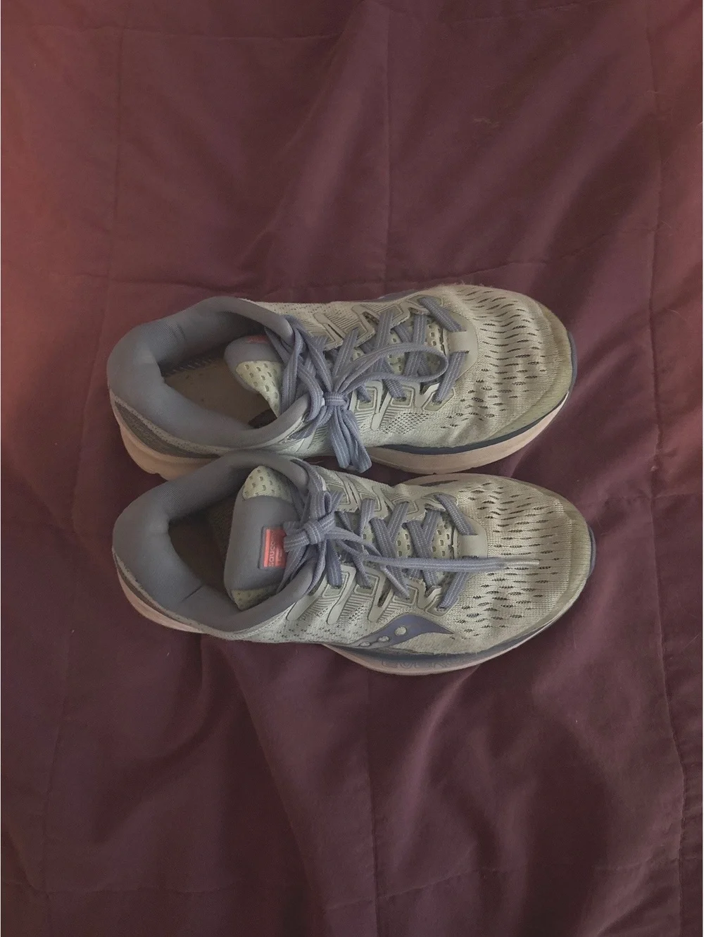 Activewear Sporty Running Walking Gorpcore Women's Saucony Ride ISO2 Size 7 Wide